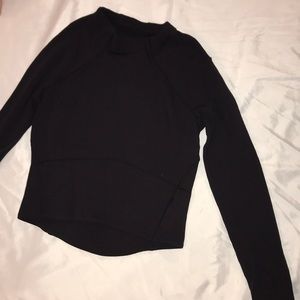 lululemon athletica • long sleeve crop • size 2